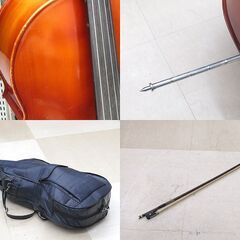 札幌市清田区 SUZUKI スズキ NO.72 チェロ 4/4 Anno1991 弦楽器の画像