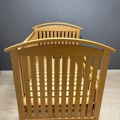 ミキハウス ベビーベッドの画像