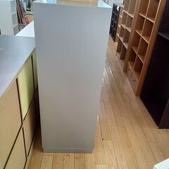 ★ジモティ割あり★  ロッカーダンス ホワイト H122×D45×W90 クリーニング済み TK7324の画像