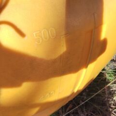  ✨️500Lタマローリー系タンク 蓋なし 排水栓付✨️の画像