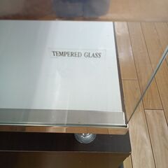 ★ジモティ割あり★  TVボード ホワイト H30×D40×W150 クリーニング済み TK7325の画像