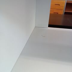 ★ジモティ割あり★  TVボード ホワイト H30×D40×W150 クリーニング済み TK7325の画像