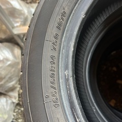 165 60 14 2023年　ヨコハマ　スタッドレスの画像