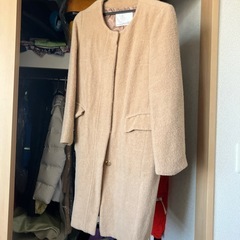 【定価7万円】おまけリアルファー付　コート　クリーニング済の画像