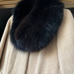 【定価7万円】おまけリアルファー付　コート　クリーニング済の画像