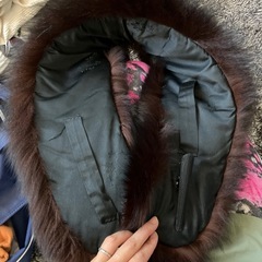 【定価7万円】おまけリアルファー付　コート　クリーニング済の画像