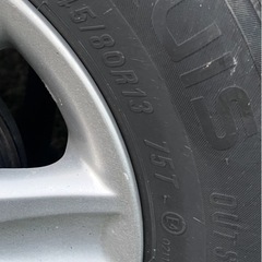 ホイール付きタイヤ 145/80r13の画像