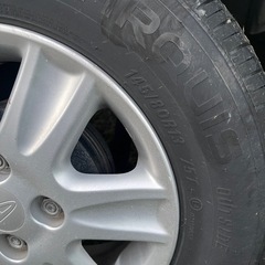 ホイール付きタイヤ 145/80r13の画像