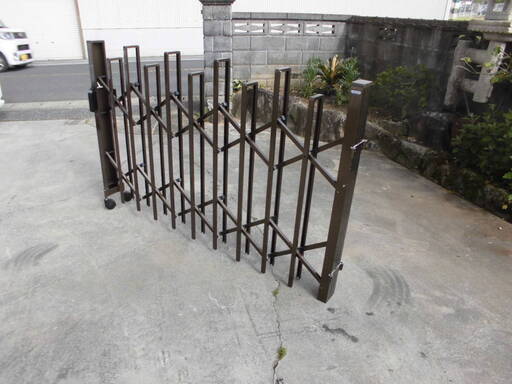 新品未使用アルミゲート　門扉　東工シャッター