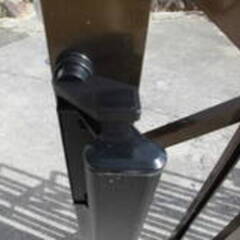 新品未使用アルミゲート　アコーデオン門扉　東工シャッターの画像