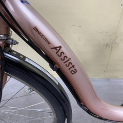 168丁寧に整備済　新基準良品　ヤマハ　電動アシスト自転車26インチ　人気色中古車の画像