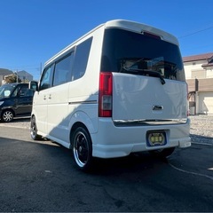 🉐【支払い総額35万円】車検令和9年4月23日　H19年 12月  スズキ　エブリィワゴン　PZターボ  スペシャルハイルーフ　両側パワースライド　SDナビ調子良好！の画像