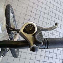 リユースのサカイ栃木店★ジモティ割あり★  ギア付き自転車 26インチ ピンクベージュ クリーニング済み TC11627の画像