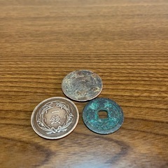 【準特年/美品】明治31年 稲一銭青銅貨の画像