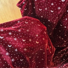 キラキラシャーリングワンピの画像