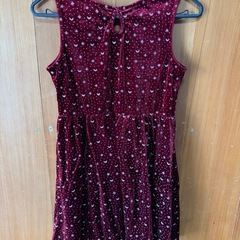 キラキラシャーリングワンピの画像