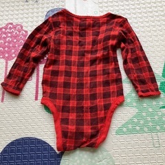 ベビー服 長袖ロンパース OLD NAVY 70-80の画像