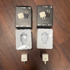 新品　20W USB-C + A 充電器 2個セットの画像