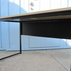 ワークデスク　木目チーク　1200ｘ600ｘ700　の画像