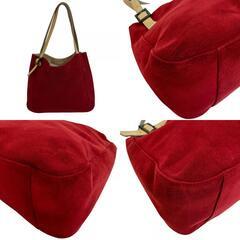 ジバンシィ GIVENCHY トートバッグ リバーシブル ショルダーバッグ ポーチ付き レッドの画像