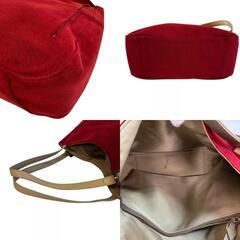 ジバンシィ GIVENCHY トートバッグ リバーシブル ショルダーバッグ ポーチ付き レッドの画像