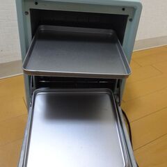 ■Toffy トフィー 縦型 2段 オーブントースター K-TS1 アルミトレイ2枚付き おしゃれ かわいいの画像