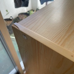 木目調カラーボックスの画像