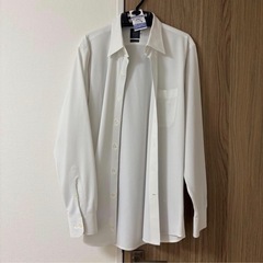 長袖ワイシャツセット（ホワイト・チェック）Brickhouse ＋Bimodeの画像