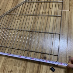 スチールラック　
角に置くタイプ　パーツ　の画像