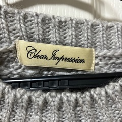 クリアインプレッション　セーターの画像