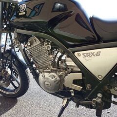 SRX-600（1JK）　初期型　キック式　実動車検付の画像