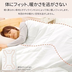 新品⭐︎複数　買値9350円【 西川 】セブンデイズ 掛け布団 シングルの画像