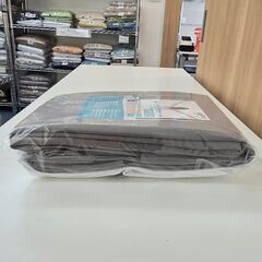 2サイズセットで統一感◎ スモークグレー 幅100×110＆200cmの画像