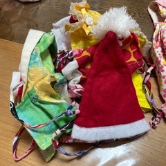 ぬいぐるみの抱っこ紐、服、ぬいぐるみ　の画像