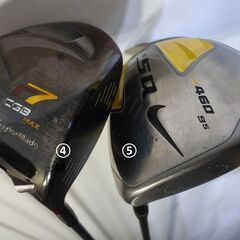 【KSD/Hom/00】ゴルフドライバー・１本２５００円　５本あり 現物確認の上お買い上げください。訪問お早い方より対応の画像