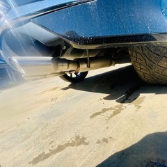 60ハリアー 後期ワンオフマフラーの画像