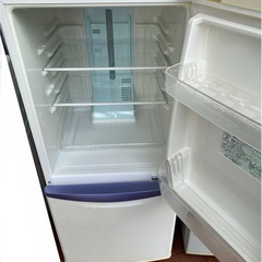 National ノンフロン 冷凍 冷蔵庫 NR-BB143J-WB 2008年製の画像