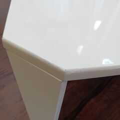 NITORI　ニトリ　ローテーブル　折りたたみ　折り畳み式　鏡面　テーブル　サイズ（約）幅90×奥60×高32　　■近隣配送無料 買取GO‼　栄和店の画像