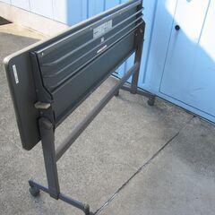 特価！　会議テーブル　スタックテーブル　ニューグレー　1500ｘ450ｘ700の画像