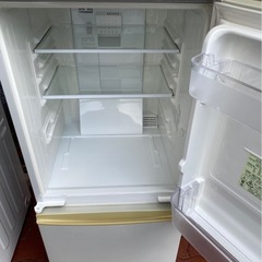 シャープノンフロン 冷凍 冷蔵庫  SJ-K14T-FG SHARP 2010年製の画像