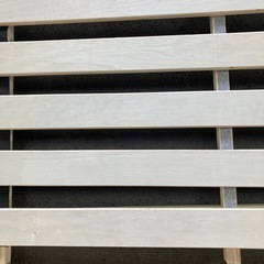 シングル　すのこベッドフレームの画像