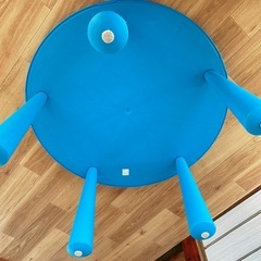 IKEA テーブル　キッズ　リビング　ローテーブル　キッズチェア　キッズテーブル　コーヒーテーブルの画像