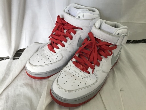 ⭐︎ドリーム2号館⭐︎ ジモティー割引 NIKE/AIR FORCE1 MID By You/27cm/HF0660-900/レッド