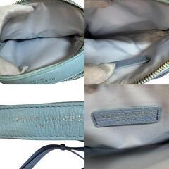 マークジェイコブス MARC JACOBS ショルダーバッグ スナップショット ハーフムーン フリンジチャーム付き H112L01SP21 491 ブルーの画像