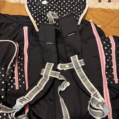 女児ドットかわいいリュックの画像