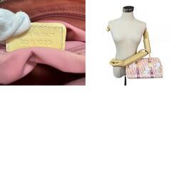 クリスチャンディオール Christian Dior ハンドバッグ トロッター フラワー ピンクの画像