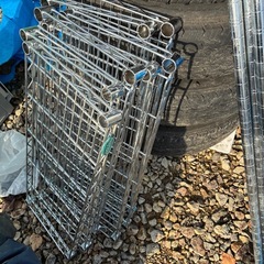 スチールラック　棚６枚の画像