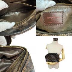 ルイヴィトン LOUIS VUITTON セカンドバッグ ダミエ トゥルーストワレット25 N47624 ブラウンの画像