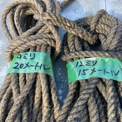 ロープ2個セットの画像
