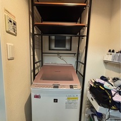 ランドリーラック　　　　　　　ボルト一本欠品の画像